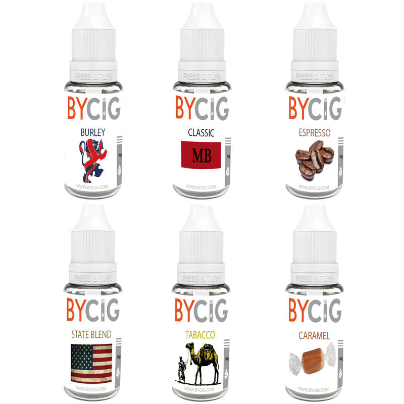 Coffret Tabassimo 6 liquides pour cigarette électronique,